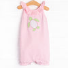 Surfin' Sweetie Applique Romper, Pink