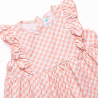 Checkered Cutie Dress, Pink