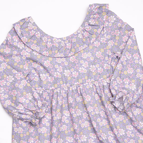 Purple Petals Dress, Purple