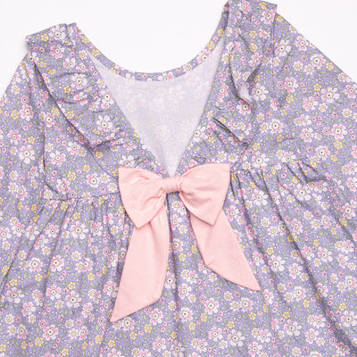Purple Petals Dress, Purple