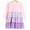Color Me Cute Long Sleeve Dress, Pink