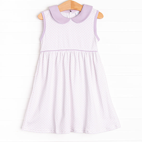 Marcella Pima Dress, Purple