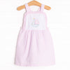 Seersucker Sails Dress, Pink