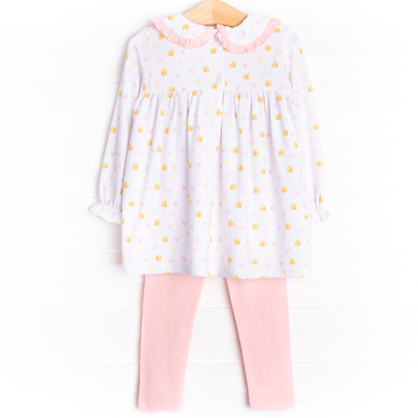 Playtime Princess Legging Set, Pink