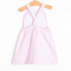 Seersucker Sails Dress, Pink