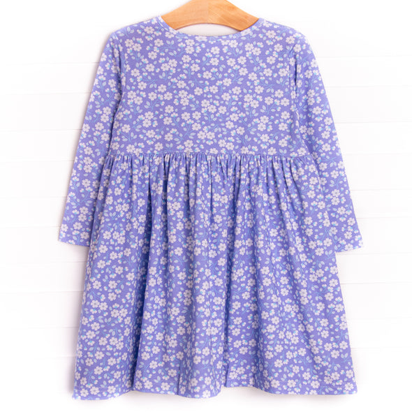 Faye Dress, Lilac Floral