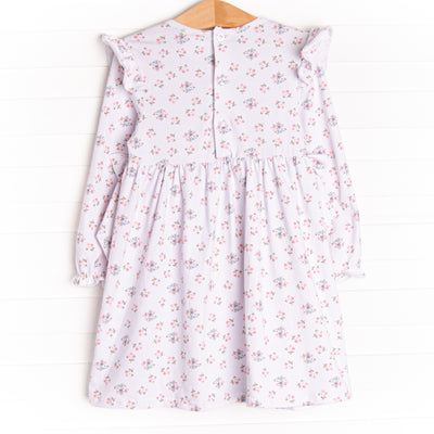 Peony Petals Dress, Pink