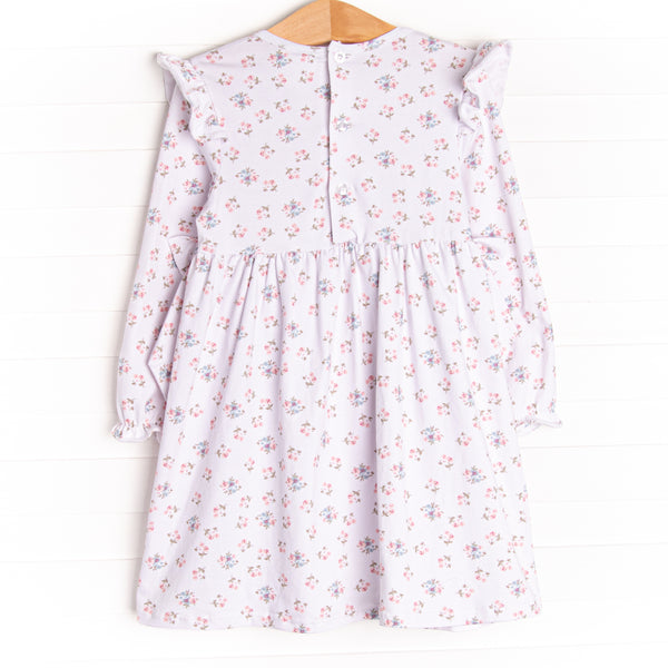 Peony Petals Dress, Pink