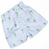 Palm Tree Paradise Swim Trunks, Blue