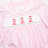 Gumball Gal Smocked Dress, Pink