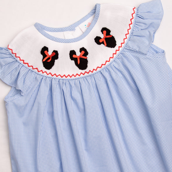 Clubhouse Mouse Smocked Legging Set, Blue