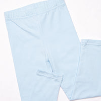 Flower Power Legging Set, Blue