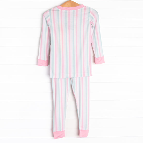 Pastel Dreams Bamboo Pajama Set, Pink