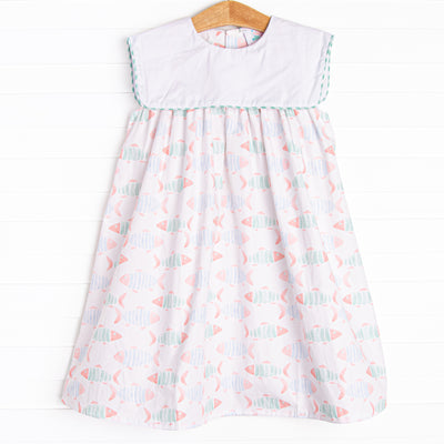 Watercolor Wonders Dress, Mint