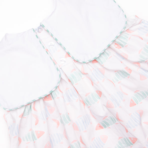 Watercolor Wonders Dress, Mint