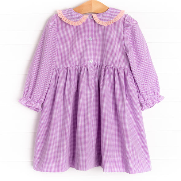 Jolly Lolli Smocked Dress, Purple