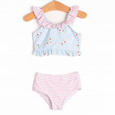 Petal Perfection Tankini, Blue