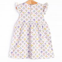 Vintage Vines Dress, Pink