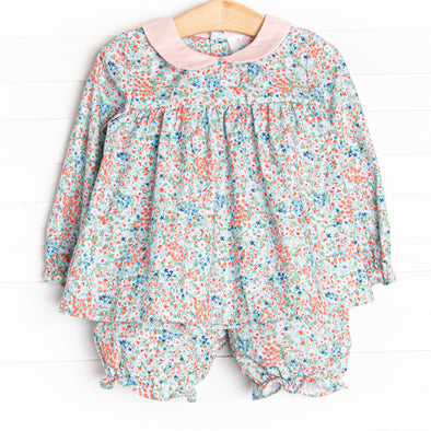 Fresco Florals Bloomer Set, Blue