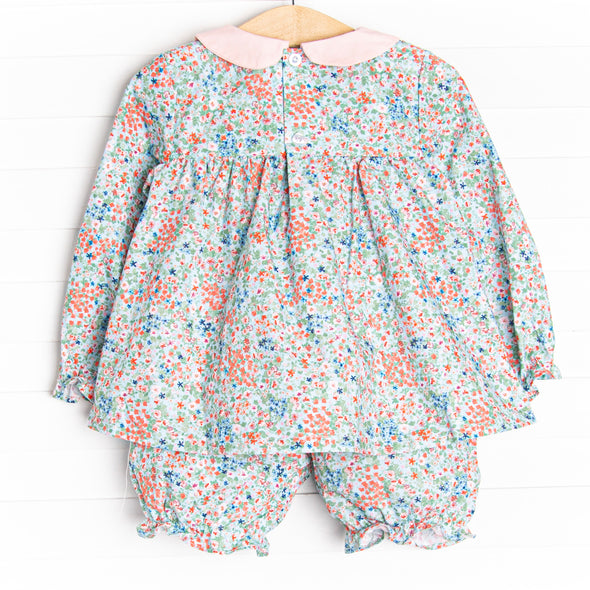 Fresco Florals Bloomer Set, Blue