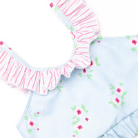 Petal Perfection Tankini, Blue