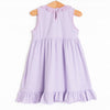 Mystical Maids Applique Dress, Purple