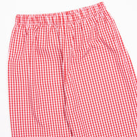 Mouse Adventures Smocked Pant Set, Red