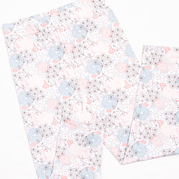 City Blooms Legging Set, Pink