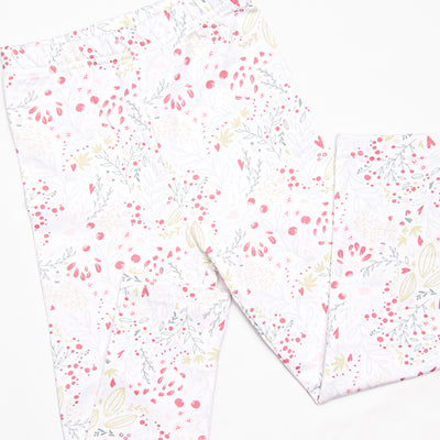 Tilted Tulip Legging Set, Blue