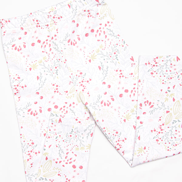 Tilted Tulip Legging Set, Blue