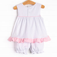 Cassidy Pima Bloomer Set, Pink
