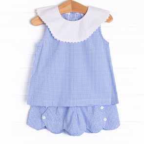 Keaton Short Set, Blue