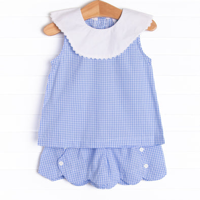 Keaton Short Set, Blue