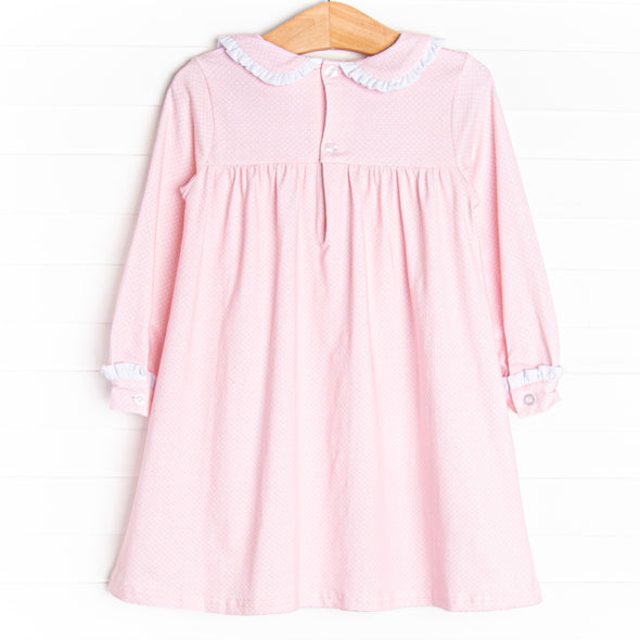Dotted Dolly Dress, Pink