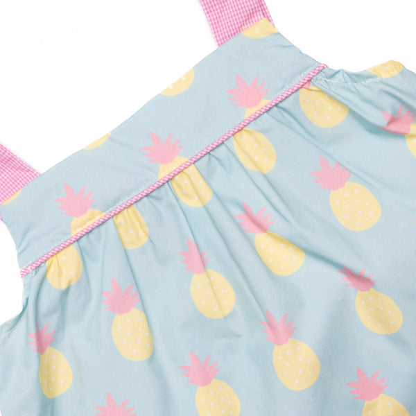 Pineapple Paradise Short Set, Green