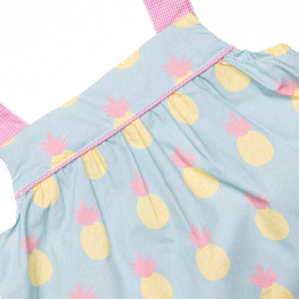Pineapple Paradise Short Set, Green