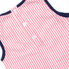 Anchored Ashore Applique Bloomer Set, Red