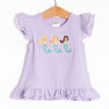 Mystical Maids Applique Top, Purple