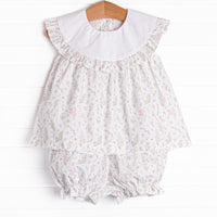 Secret Garden Bloomer Set, Pink