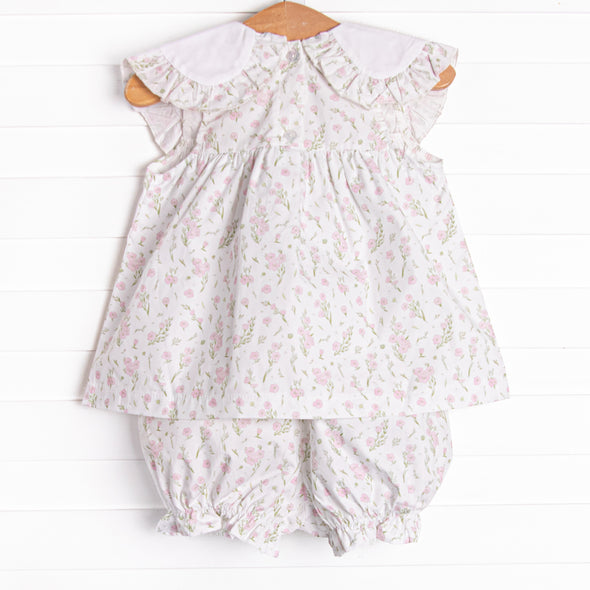 Secret Garden Bloomer Set, Pink