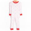 Patchwork Promise Bamboo Pajama Set, Red