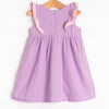 Swiss Dot Sweetie Dress, Purple