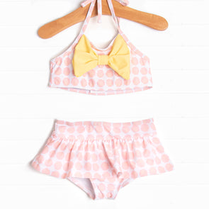 Shells By The Sea Skirted Bikini, Pink