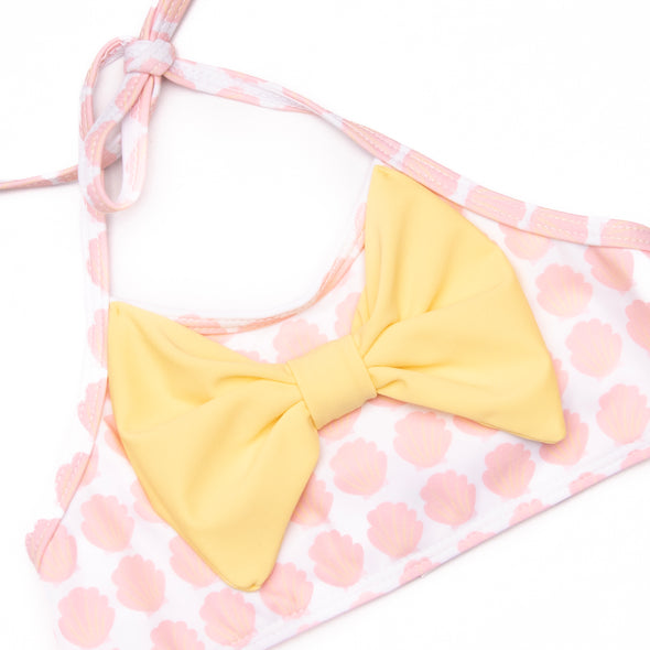 Shells By The Sea Skirted Bikini, Pink