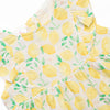 Sorrento Slices Muslin Dress, Yellow