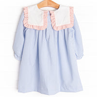 Stella Stripes Dress, Blue