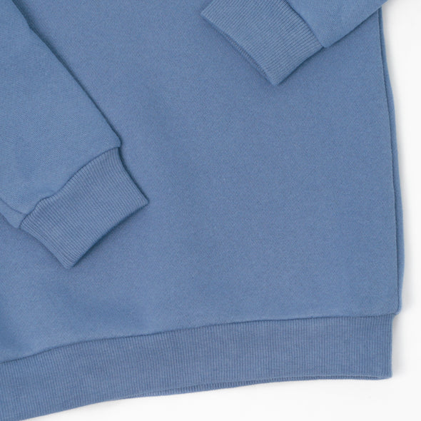 Furry Friend Embroidered Sweatshirt, Blue