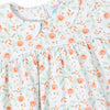 Peachy Peony Legging Set, Orange