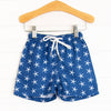 Star of the Sea Swim Trunks, Blue