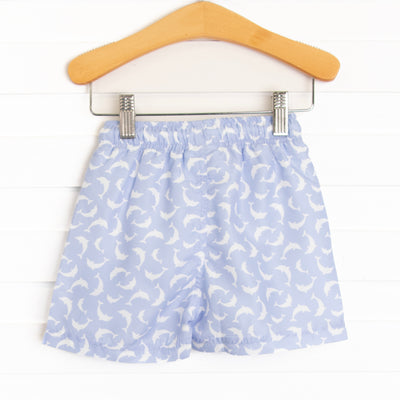 Dolphin Dive Swim Trunks, Blue